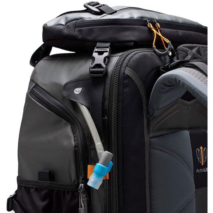 Сумка-рюкзак для фотообладнання Lowepro Pro Trekker LP37268-GRL (BP 650 AW II), чорно-сіра, з відділом для ноутбука 15