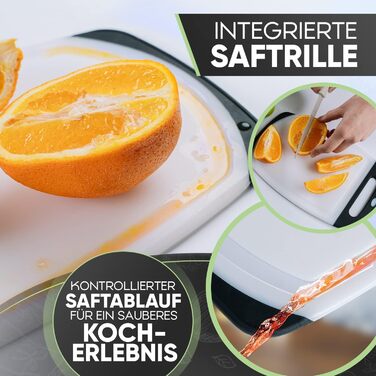 Набір дощок для сніданку Loco Bird (6 шт.) 25x16 см, пластик BPA Free, миючі в посудомийній машині, білий