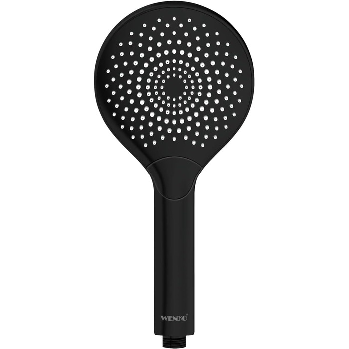 Water-Saving Showerhead Wood (Matte Black)