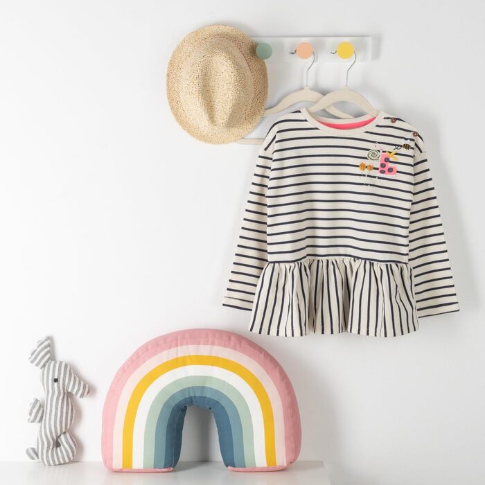 50 шт. дитячі вішалки для одягу Laleni з оксамитовим покриттям - обертаються на 360° - неслизькі, білі, слонова кістка