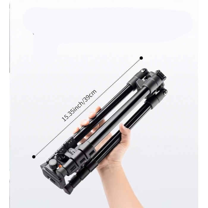 Професійний штатив K&F Concept, 160 см, чорний