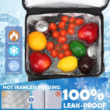 Терморюкзак для пікніка на 42 банки: чорний, тактичний, ізольований, для відпочинку на природі