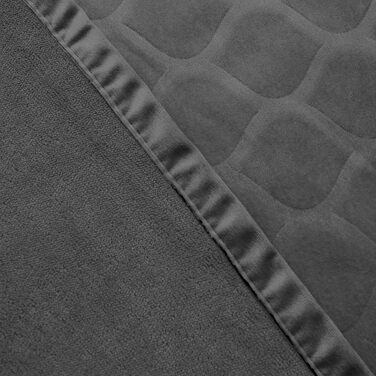 Водонепроникний коврик для собак Amarirose 100x120 см, Outdoor, миючий, для великих собак, ковдра для котів, двосторонній чохол на диван, сірий+світло-сірий+темно-сірий