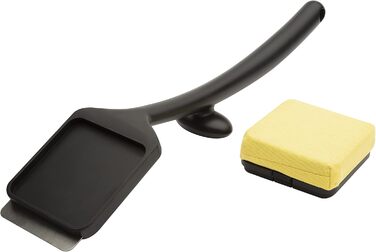 Cuisinart CCB-1000 Grill Renew Steam Cleaner Brush, safe and effective grill cleaning brush, replaceable head, aramid fiber fabric