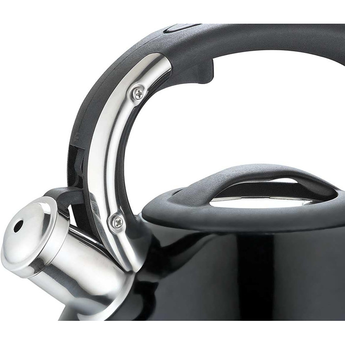 Чайник King Hoff з нержавіючої сталі та бронзи, 3.4 л, KH-1213 (Чорний)