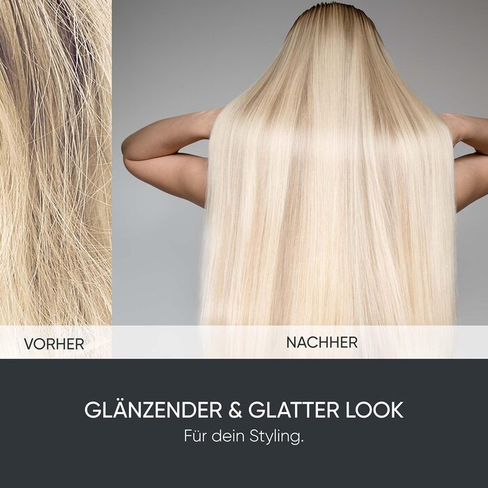 Severin випрямляч для волосся HG 0622 Mattschwarz: керамічне покриття, іонізація, 130-230°C