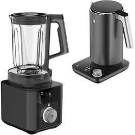 WMF Master Stand Mixer with 1.75L Container, Ice Crush, 1600W, 13,500 RPM - Blender, Smoothie Maker, Kitchen Mixer, Electric Milkshake Maker