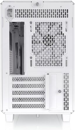 Корпус для ПК Thermaltake TR200 Micro Chassis (Micro-ATX/Mini-ITX), білий, підтримка СРО 360мм, 7 вентиляторів, USB-C
