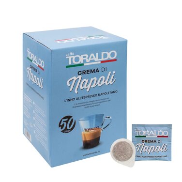 Кавові пади Caffè Toraldo Mischung Crema di Napoli ESE 44 мм, 50 шт