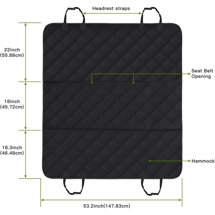 Захист для багажника автомобіля для собак Shine HAI: вологостійкий, антиковзний, для всіх моделей SUV