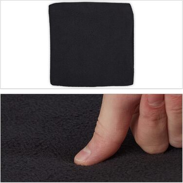 Кігтеточка-будиночок Relaxdays для котів та маленьких собак, сіра, 38,5 x 37 x 37 см