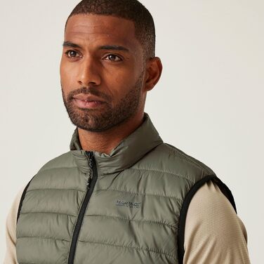 Чоловіча тепла жилетка Regatta HillpackB/WII (3XL, темно-зелений)