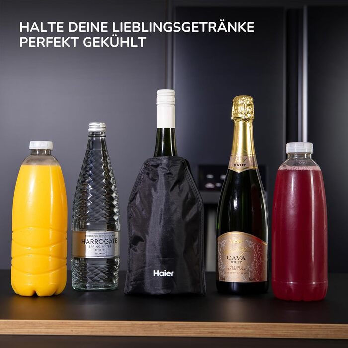 Охолоджувач для вина Haier Premium Collection - з нержавіючої сталі, для дому та свят