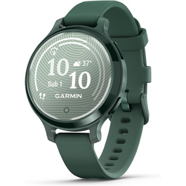 Розумний годинник Garmin Lily 2 Active 38mm Bone & Lunargold (Jaspisgrün) - моніторинг здоров'я, GPS, Garmin Pay