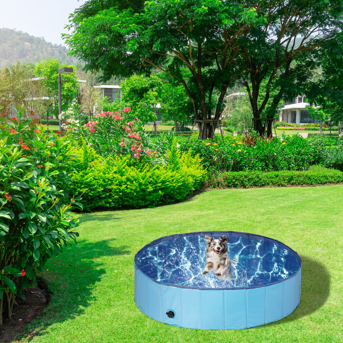Relaxdays Blue Dog Pool