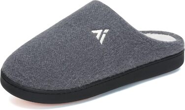 Тапочки жіночі Mishansha Herren теплі зимові з меморі-піною та плюшем, антиковзкі, розмір 36-48, срібні