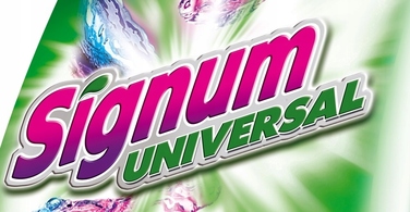 Концентрований пральний порошок Signum Clovin для кольорових речей, 10 кг (120 прань)