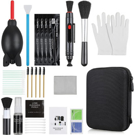 Набір для чищення камери: 17 шт. (об'єктиви, фільтри, смартфони)