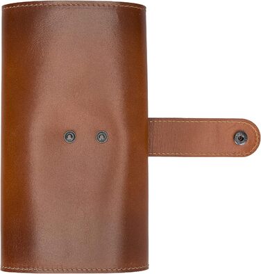 Органайзер для подорожей Solo Pelle: універсальний кейс для кабелів, аксесуарів та гаджетів (колір: Cognac Braun)