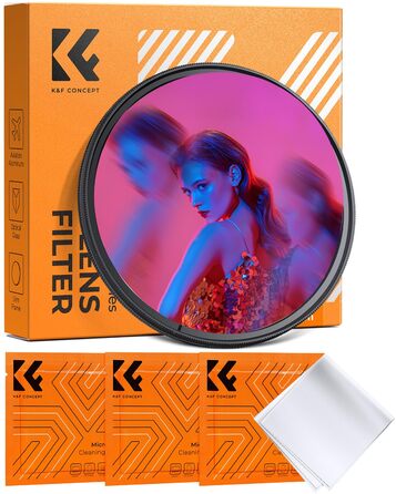 Фільтр K&F Concept 67mm для створення ефекту руху (наносерія) - призматичний спеціальний фільтр для камери
