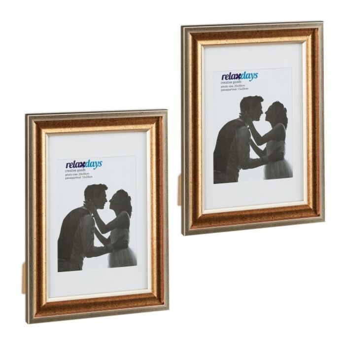 Relaxdays 20x30 cm Picture Frames, 2-Pack