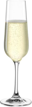 Набір келихів для шампанського Leonardo Tivoli, 6 шт. - келих для шампанського з витягнутим ніжкою, 23 см, 210 мл, 020962