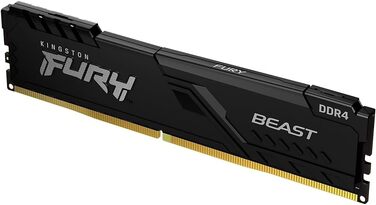Kingston FURY Beast 32GB (2x16GB) DDR4 CL18 Комплект оперативної пам'яті для ПК, 3200MHz