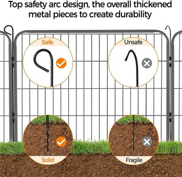 Вольєр для цуценят Yaheetech на 16 панелей, 80x60 см, чорний