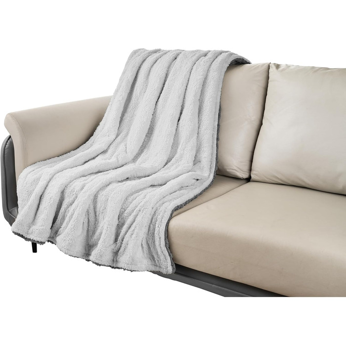 Електрична гріюча ковдра з автовимкненням Kuschelheizdecke 180x130cm, 9 рівнів нагріву, 40°C, пральна