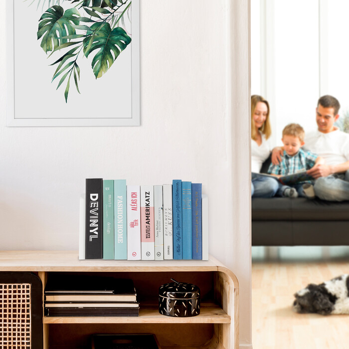 Підтримки для книг Relaxdays, набір з 2 шт.