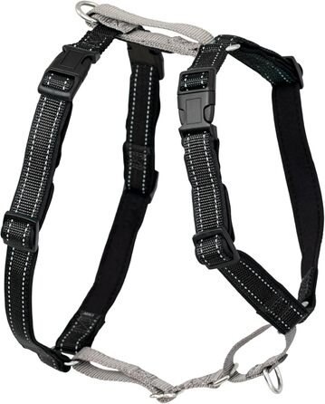 Шлейка PetSafe 3-в-1 для собак з анти-тягнучим кільцем та фіксатором для авто, чорний колір, розмір XS
