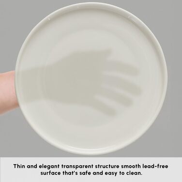 Karaca Solem: Елегантний набір посуду з 18 предметів (6 персон) з чорного стеінготу, Karaca