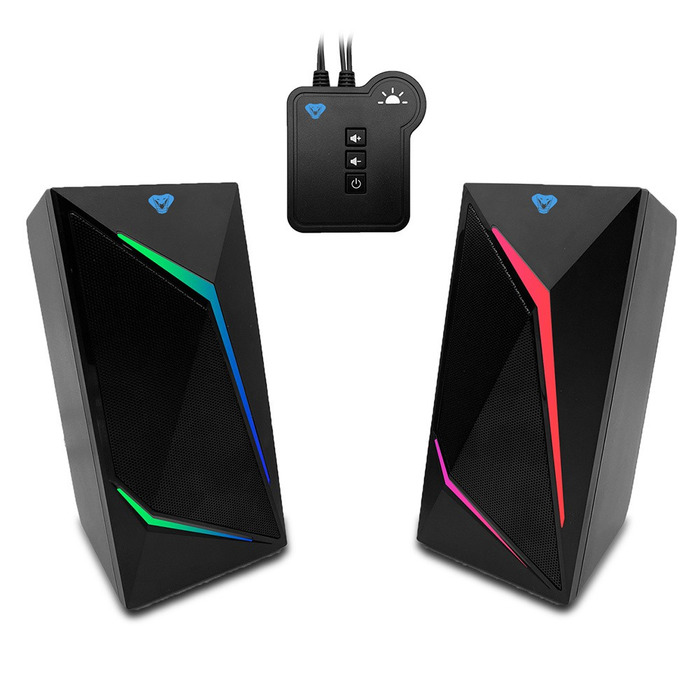 Комплект акустичних колонок 2.0 Media-tech Cobra Pro Urion 8 Вт, чорний