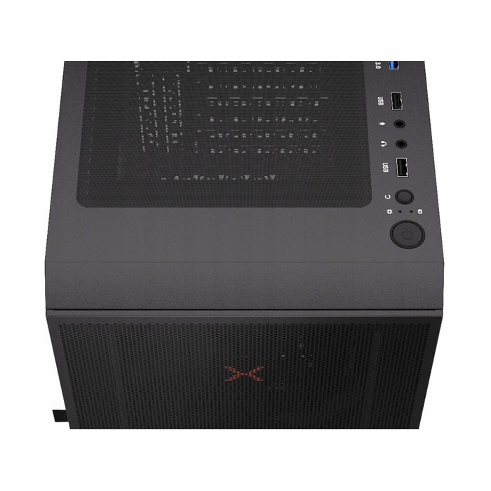 Корпус для ПК Krux Nadir Midi Tower ATX, вікно, чорний