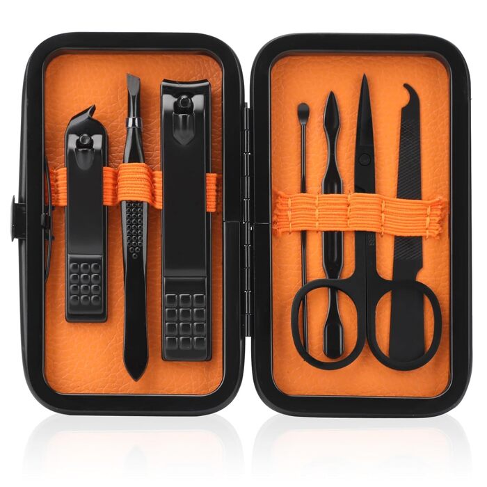 Набір для манікюру та педикюру: інструменти для догляду за нігтями, базовий набір, подарунок