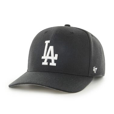 Кепка бейсбольна Los Angeles Dodgers 47 Brand Cold Zone Snapback (регульована, з вигнутим козирком, логотип команди)