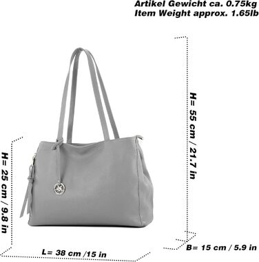 Сумка жіноча шкіряна Modamoda T205 біла, шопер ручної роботи з Італії