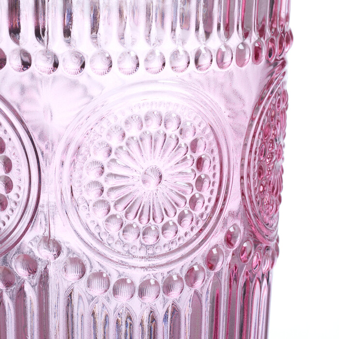 Relaxdays Vintage-Style Drinking Glasses, Set of 4