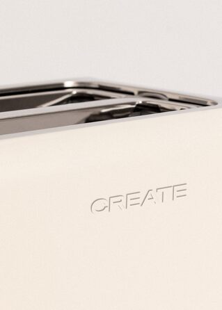 Набір тостер та чайник Retro: тостер кремовий + чайник 1.7л кремовий