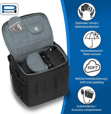 Чохол для камери Pedea Essex для DSLR/SLR/DLSM, зелений, розмір M