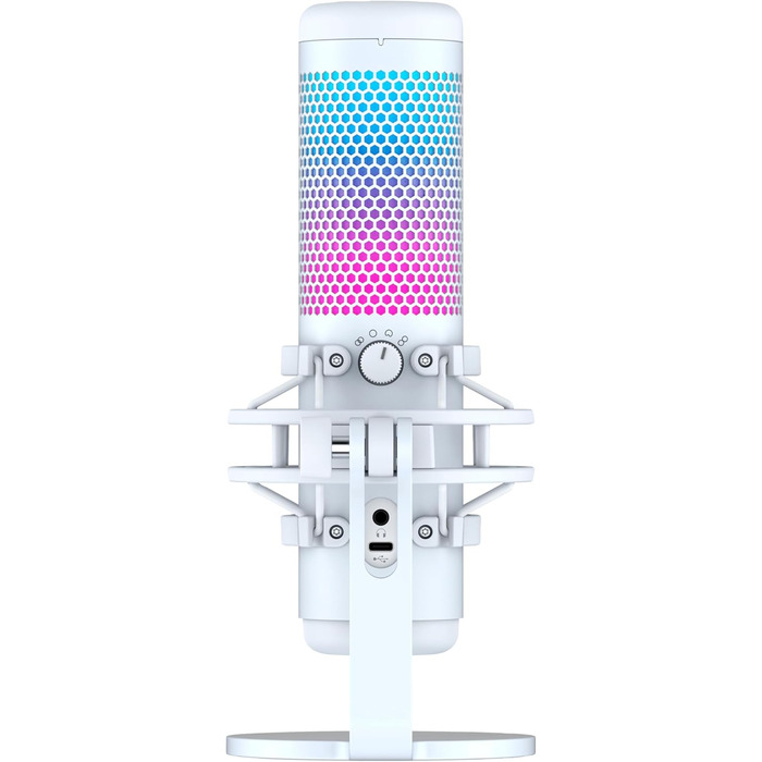 Мікрофон HyperX QuadCast S RGB USB з поп-фільтром для PC, PS4, Mac, Streaming, Gaming, Twitch, YouTube, Discord