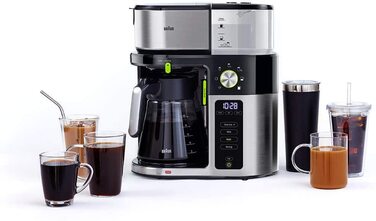 Капельна кавомашина Braun KF 9050, 1,5 л, 1750 Вт