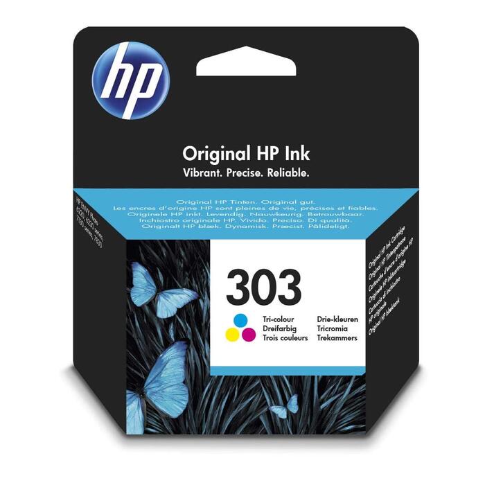 Оригінальний кольоровий картридж HP 303 (триколірний) для принтерів HP
