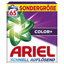 Пральний порошок Ariel Color+ для кольорових речей, швидкого розчинення, 100 прань, 3.25 кг
