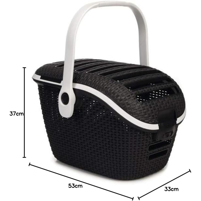 Транспортний бокс Curver Transportbox L (51x38x33 см) антрацит/темно-коричневий