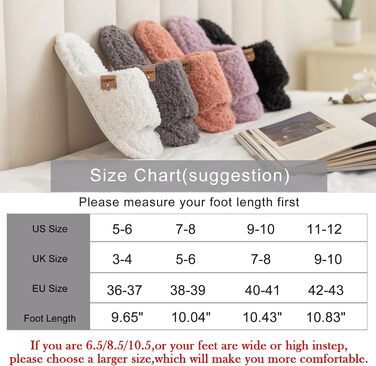Жіночі домашні тапочки з меморі-піною - м'які відкриті тапочки на п'яті, неслизька підошва для дому/на вулицю. Супер м'які пухнасті тапочки-слайдери в подарунок для жінок та матерів