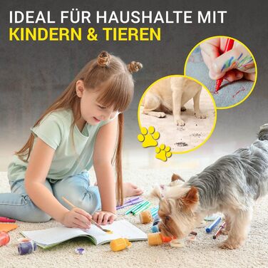 Портативний пилосос для миття килимів та меблів Clean | З миючим засобом | Легкий та компактний | Видаляє плями, потужний 400 Вт, баки для чистої та брудної води