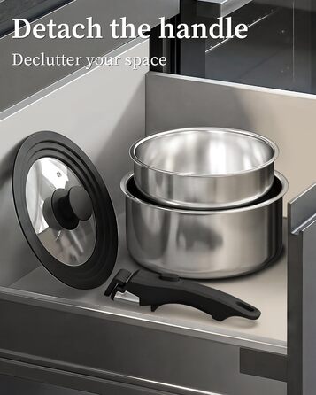 Сковорода з нержавіючої сталі Edelstahl 30 см з кришкою, індукційна, 18/10, для всіх типів плит, до 250°C, швидке нагрівання