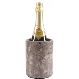 Radicaln Oceanic Marble Wine Cooler - Handcrafted Bar Accessory & Champagne Chiller - 16.5cm