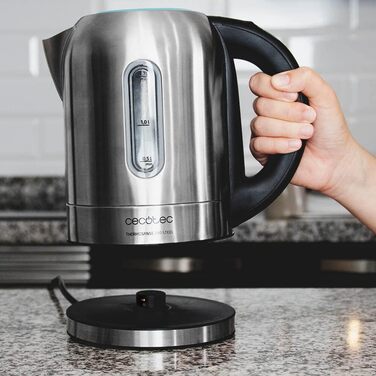 Електричний чайник Cecotec ThermoSense 1.2 л з нержавіючої сталі, бездротовий, з регулюванням температури